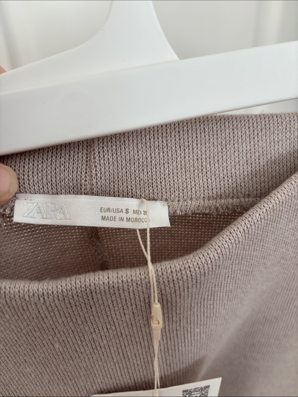 Zara Dusty Mauve Knit Maxi Skirt - Picture 2 of 6